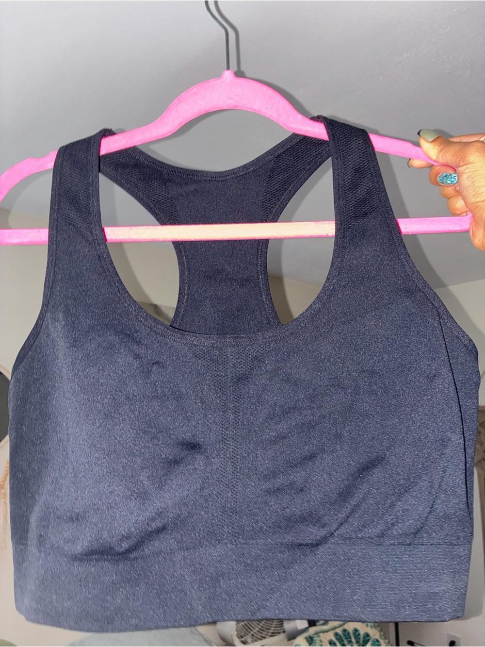 3XL HARPER WILDE Black Seamless Sports Bra